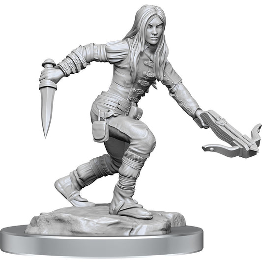 D&D Unpainted Minis Wv17 Half-elf Rogue Female