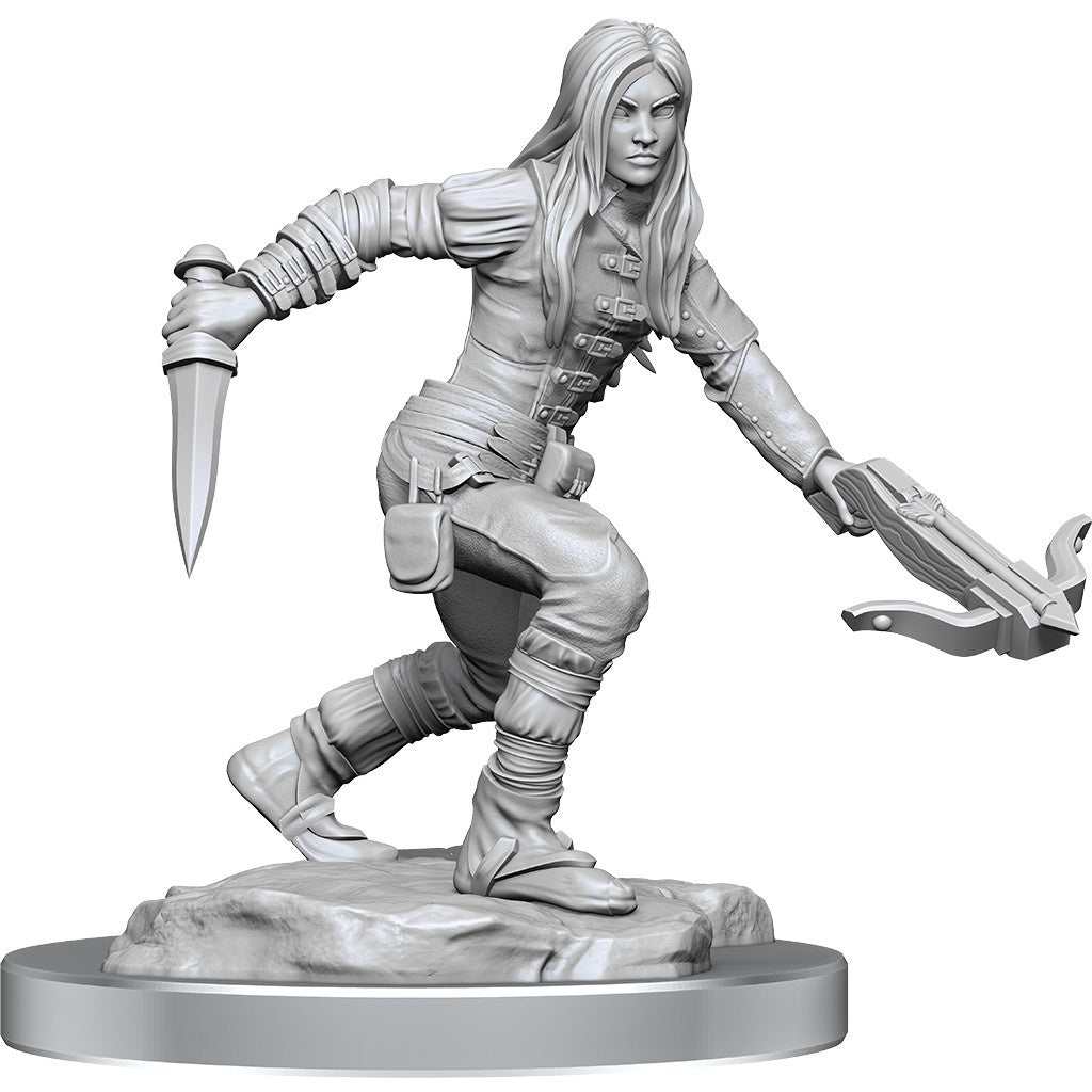 D&D Unpainted Minis Wv17 Half-elf Rogue Female