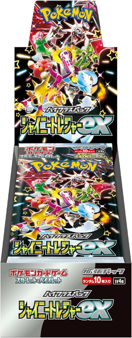 Pokemon TCG Shiny Treasure Ex Booster Box SV4a (JP)
