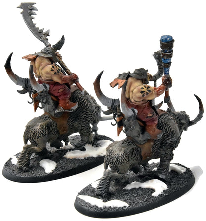 OGOR MAWTRIBES 2 Mournfang Pack #2 WELL PAINTED Sigmar