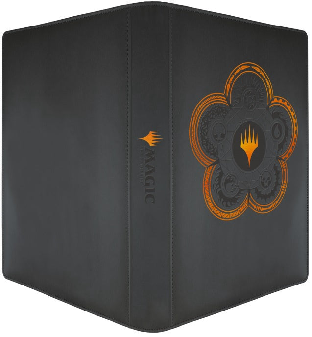 Ultra Pro Zip Binder Pro 9Pkt Mtg Mana 7 Color Wheel