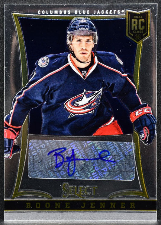 2013-14 Panini Select Rookie Auto Boone Jenner 306 RC Auto 148/399 4051
