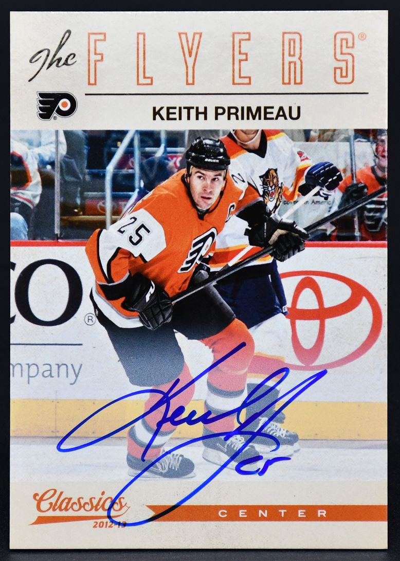 Carte autographiée Keith Primeau 140 de la collection Panini Classics Signatures 2012-13