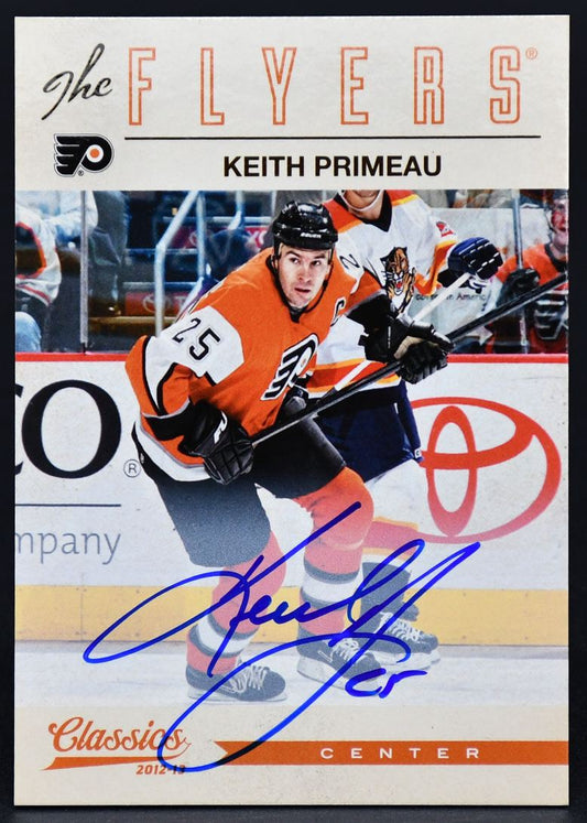 Carte autographiée Keith Primeau 140 de la collection Panini Classics Signatures 2012-13