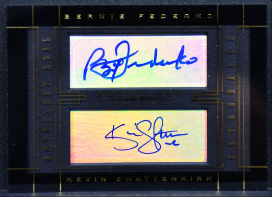 2014-15 Panini Anthology Dual Autograph Shattenkirk/Federko Auto 069/299 1298