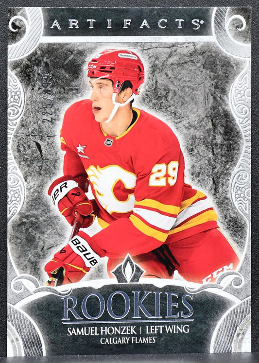 2024-25 Upper Deck Artifacts Rookies Silver Samuel Honzek 205 RC 225/899 7527