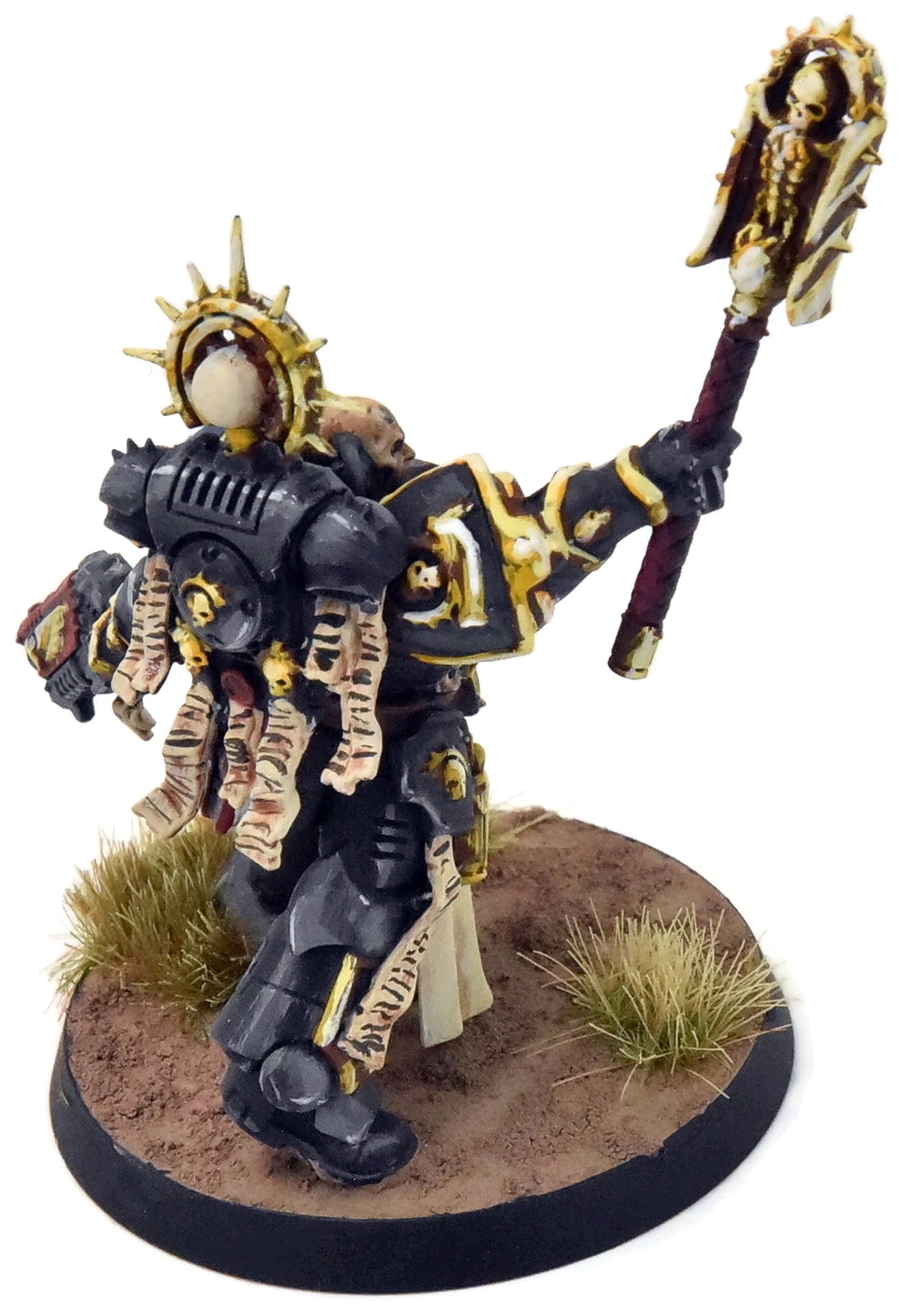 ULTRAMARINES Primaris Chaplain #1 WELL PAINTED Warhammer 40K