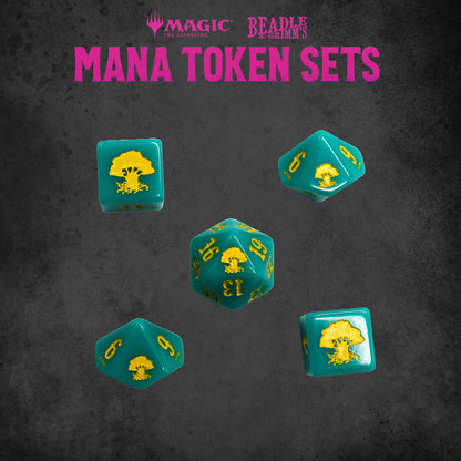 Beadle & Grimms Mtg Mana Token Set Green