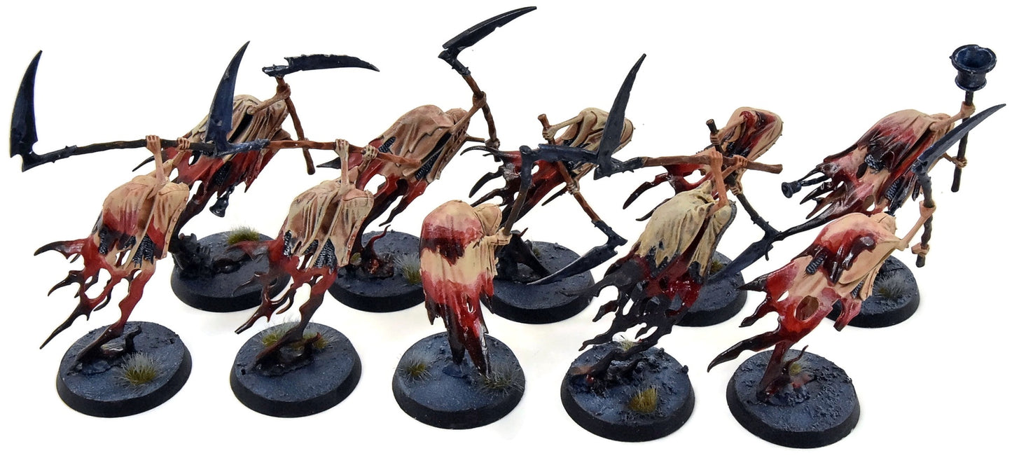 NIGHTHAUNT 10 Grimghast Reapers #3 WELL PAINTED Sigmar