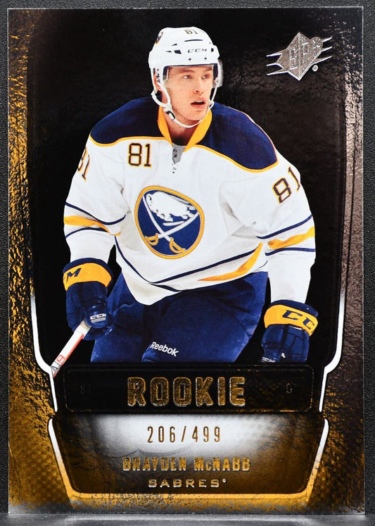 2011-12 SPx Rookie Nikolai Kulemin 162 Buffalo Sabres RC 206/499 0504