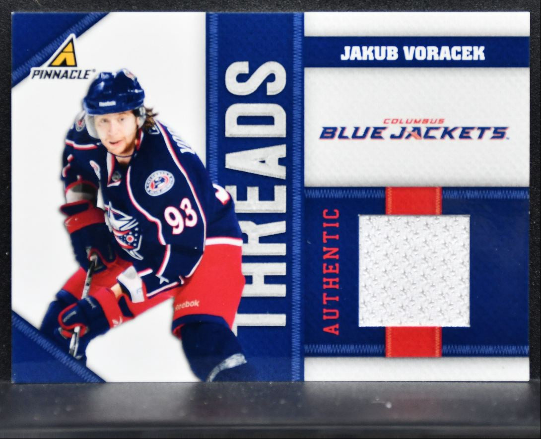 2010-11 Panini Pinnacle Threads Jakub Voracek VO Jackets 316/499 Jersey 4237