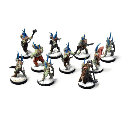 DEATH GUARD 10 Poxwalkers #3 PRO PAINTED 40K