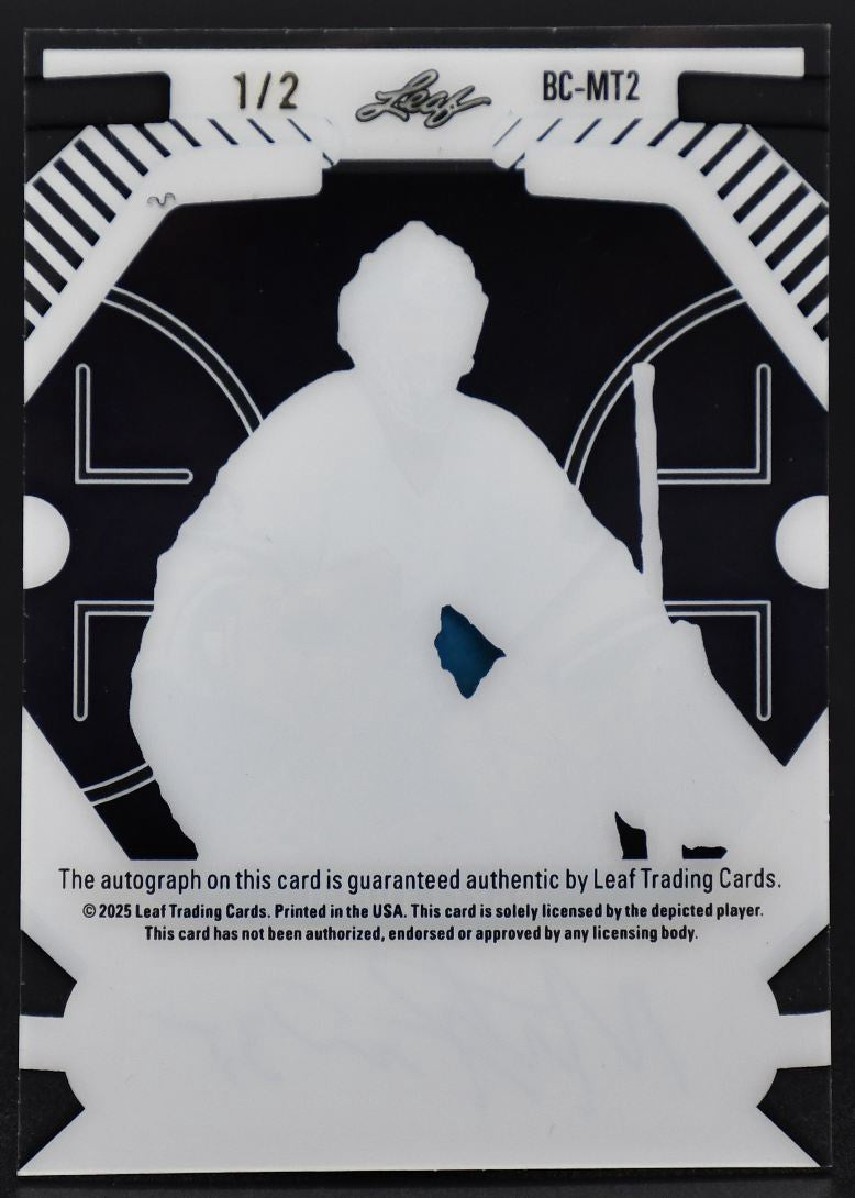 2024-25 LEAF Marty Turco BC-MT2