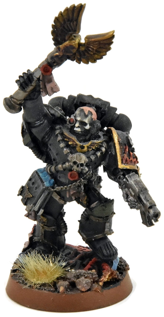 SALAMANDERS Chaplain #2 METAL WELL PAINTED Warhammer 40K