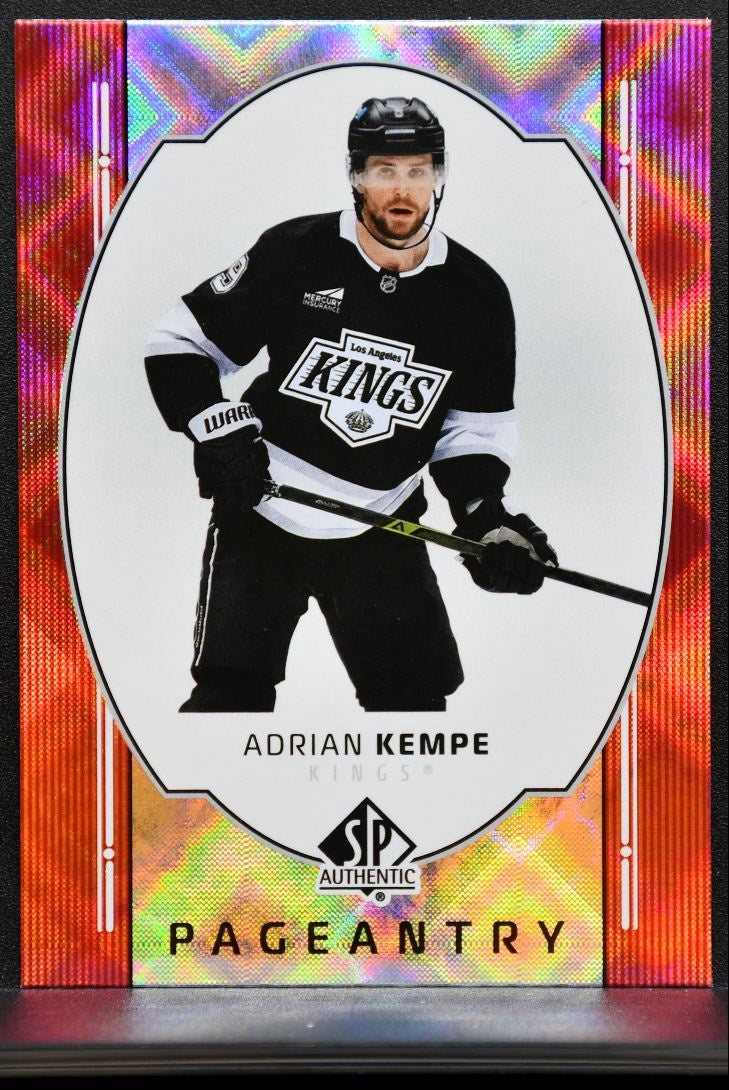 2025-26 SP Authentic Pageantry Red Adrian Kempe P-2 Los Angeles Kings 2034