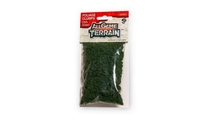 Woodland All Game Terrain Dark Green Foliage Clumps