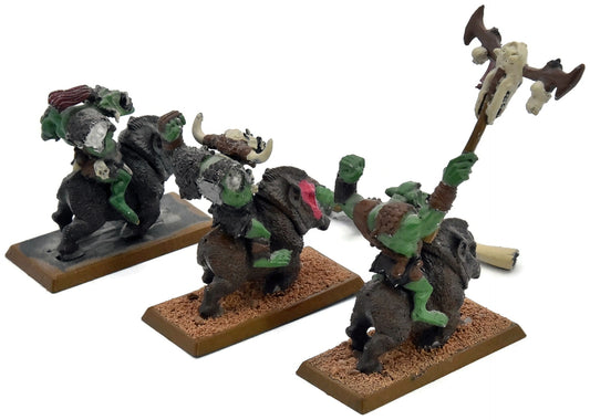 ORCS AND GOBLINS 3 Boar Boyz #2 METAL Fantasy Command