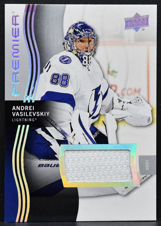 2023-24 Upper Deck Premier Jersey Andrei Vasilevskiy 14 Lightning Jersey 6699
