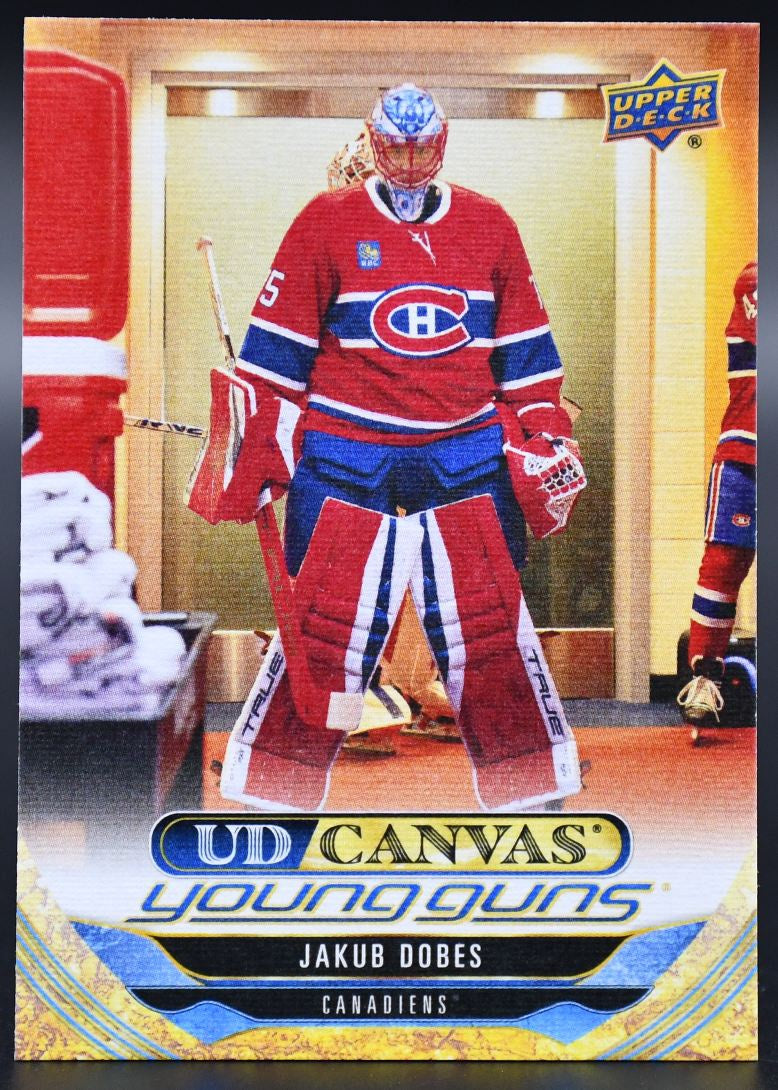 2024-25 UD Extended Series Jakub Dobes C361 Montreal Canadiens RC