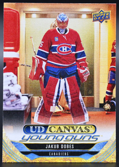 2024-25 UD Extended Series Jakub Dobes C361 Montreal Canadiens RC