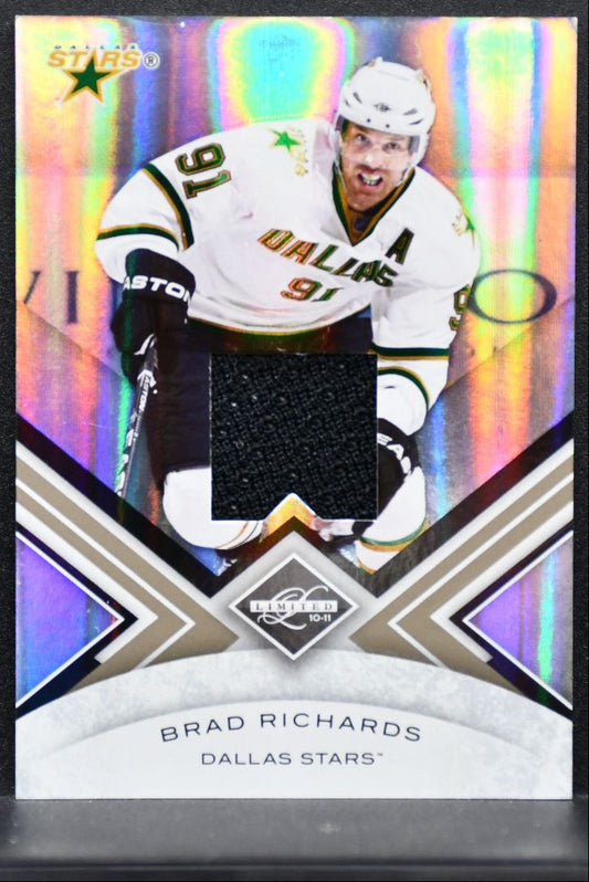 2010-11 Panini Limited Threads Brad Richards 27 Dallas Stars 029/199 Jersey 4572