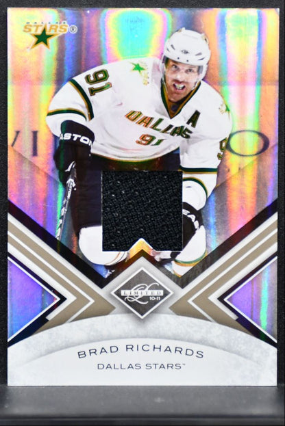 2010-11 Panini Limited Threads Brad Richards 27 Dallas Stars 029/199 Jersey 4572