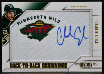 2013-14 Panini Dominion Back-To-Back Coyle / Laughton BB-CL RC Auto Patch 4167