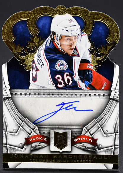 2013-14 Panini Crown Royale Rookie Royalty Autographs Marchessault 232 RC Auto