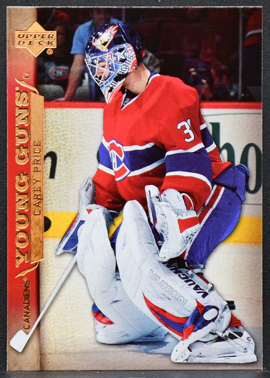 2007-08 Upper Deck Series 1 Young Guns Carey Price 227 RC 1456