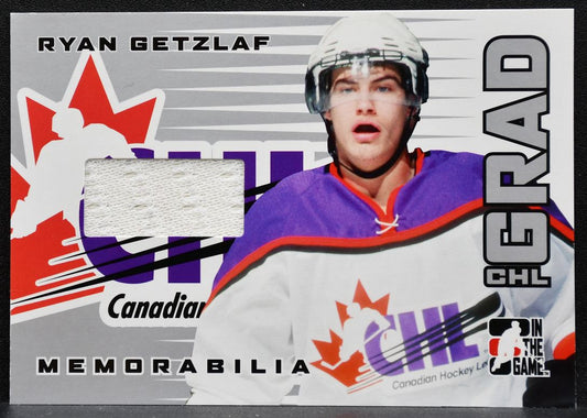 2005-06 In The Game Heroes and Prospects CHL Grads Ryan Getzlaf Jersey 8924