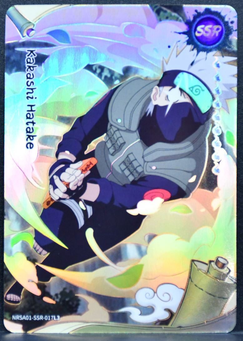 Naruto Kakashi Hatake (SSR) Naruto Kayou TCG Heaven Scroll NRSA01-SSR-017 NM