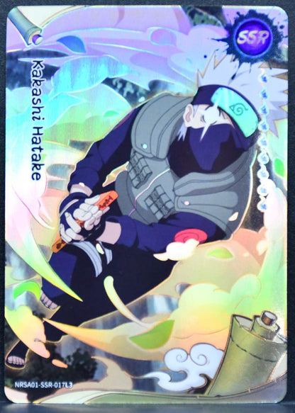 Naruto Kakashi Hatake (SSR) Naruto Kayou TCG Heaven Scroll NRSA01-SSR-017 NM