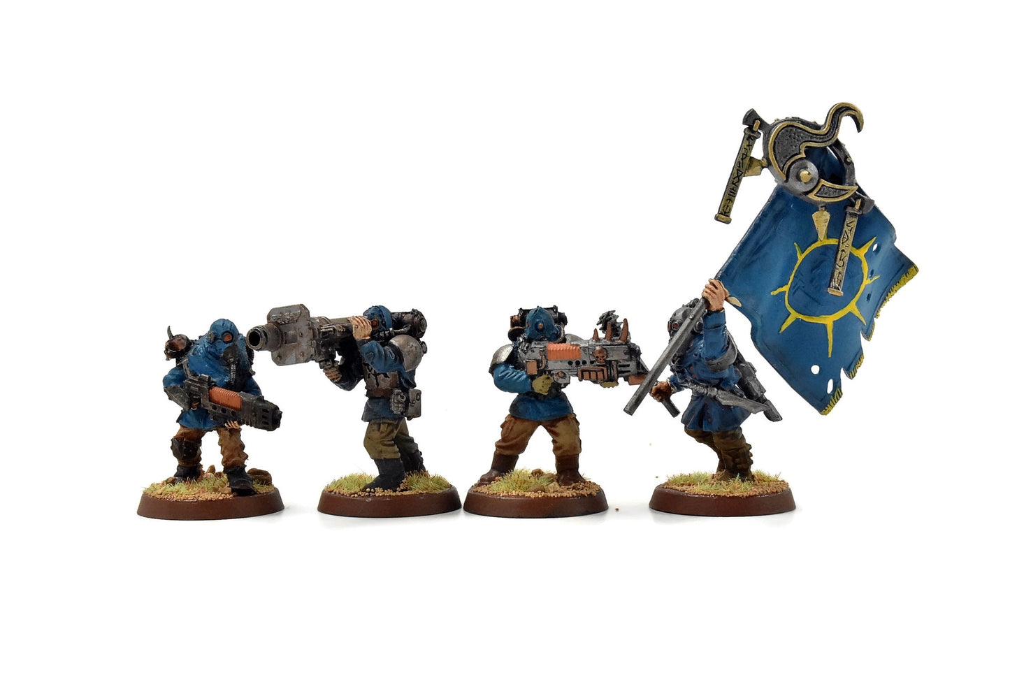 RENEGADE MILITIA 4 Infantry #7 WELL PAINTED 40K