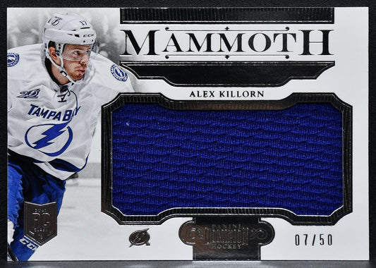 2013-14 Panini Dominion Mammoth Alex Killorn M-AK Lightning 07/50 Jersey 3346
