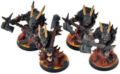 CHAOS DAEMONS 4 Bloodletters #3 Classic METAL Warhammer 40K