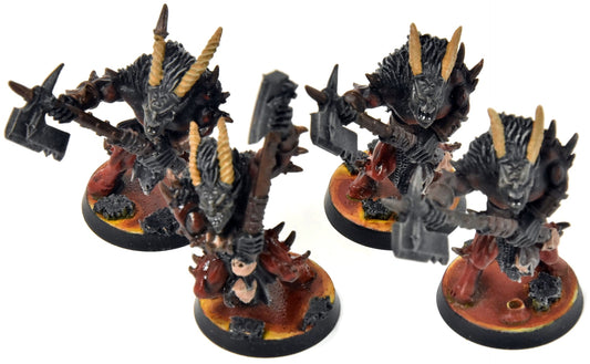 CHAOS DAEMONS 4 Bloodletters #3 Classic METAL Warhammer 40K