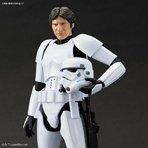 Bandai Han Solo Stormtrooper Star Wars, Bandai Star Wars Character Line 1/12