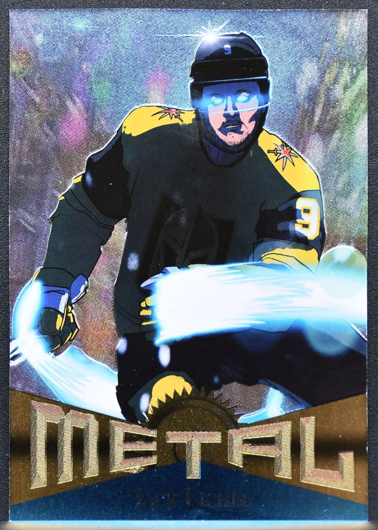 2024-25 SkyBox Metal Universe Jack Eichel RT-18 Vegas Golden Knights 7190