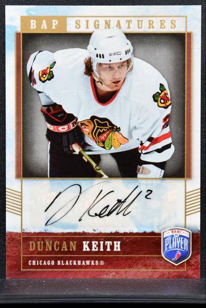 2006-07 UD Be A Player Signatures Duncan Keith DK Auto 4726