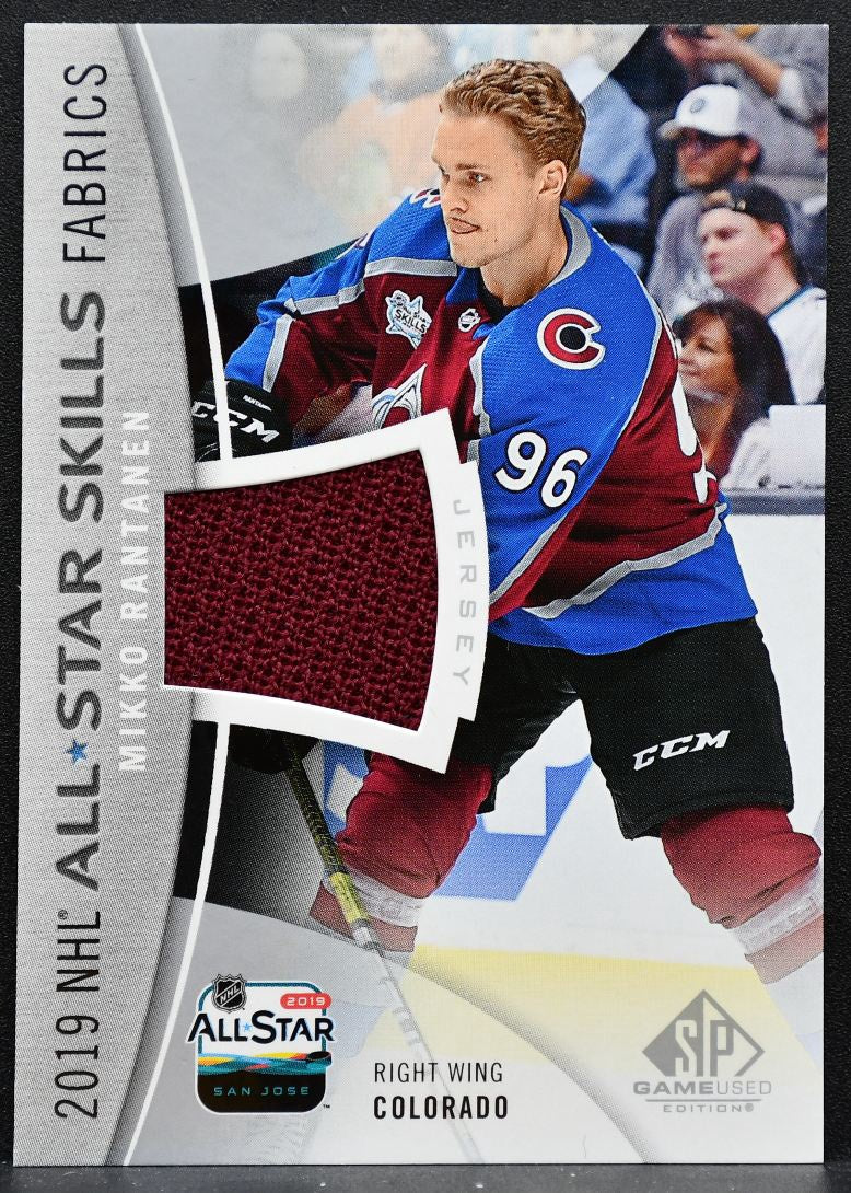 2019-20 SP Game Used 2019 NHL All-Star Skills Fabric Rantanen Jersey 5246