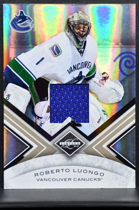 2010-11 Panini Limited Jersey Roberto Luongo /199 Jersey 1107
