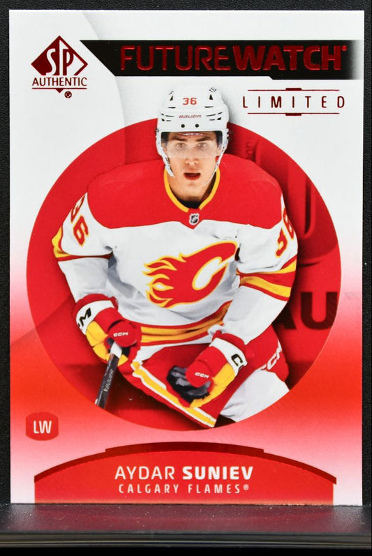 2025-26 SP Authentic Future Watch Limited Red Aydar Suniev RC 8556