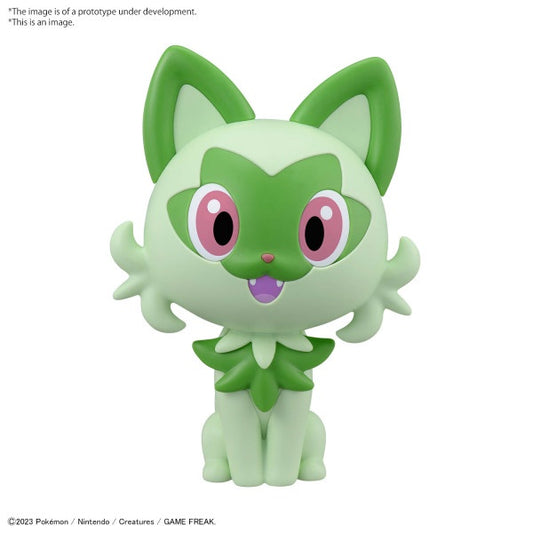 QUICK!! 18 SPRIGATITO Pokémon Model Kit Bandai