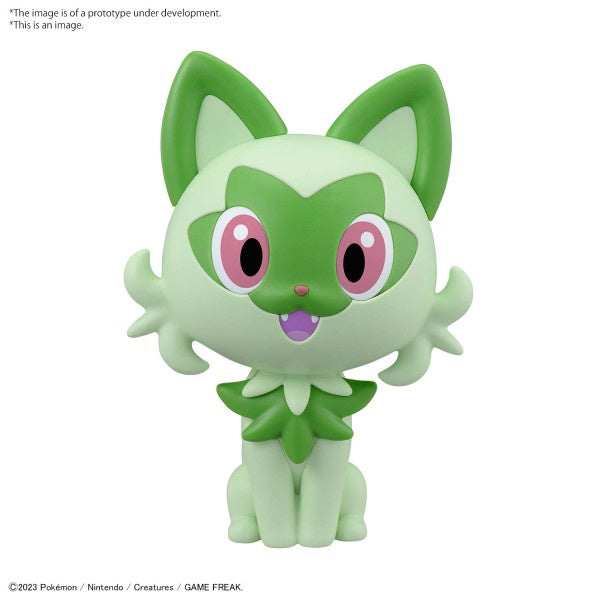 QUICK!! 18 SPRIGATITO Pokémon Model Kit Bandai