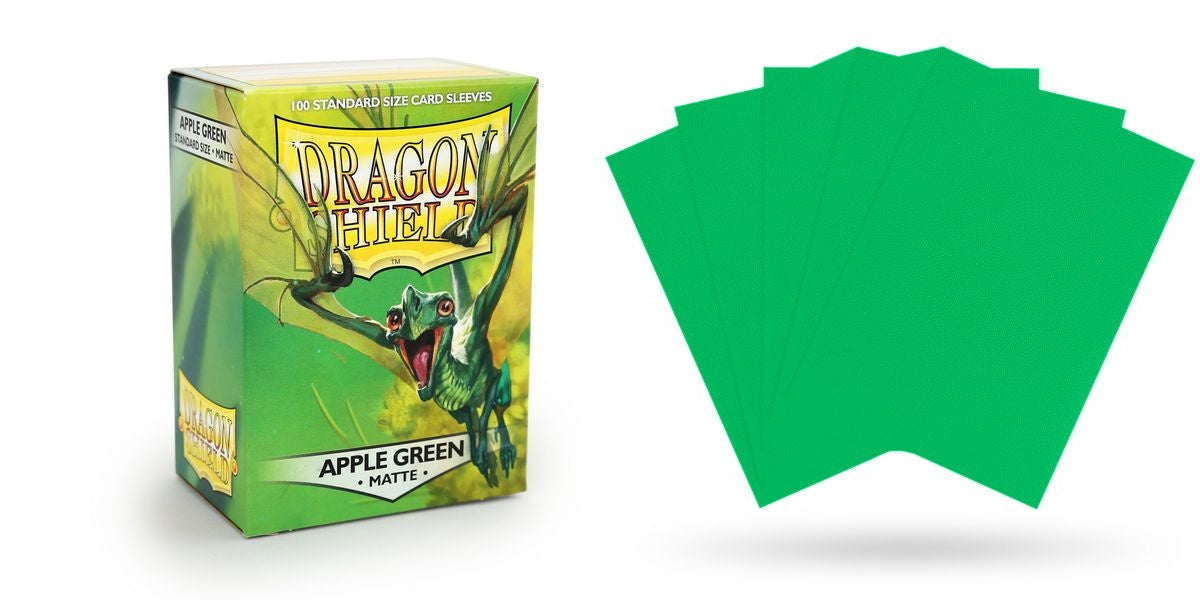 Dragon Shield Sleeves Matte Apple Green(100)