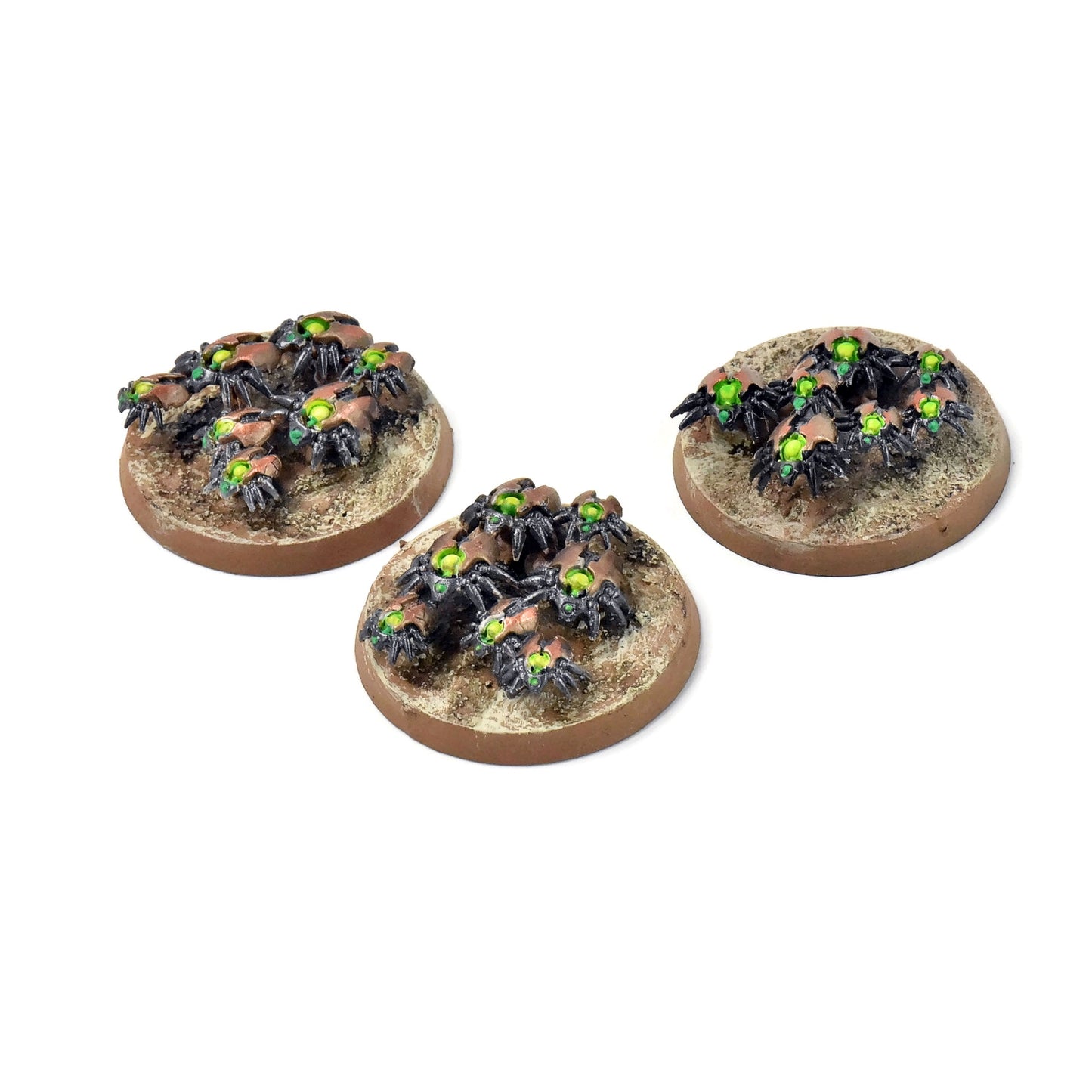 NECRONS 3 Scarab Swarms #2 WELL PAINTED Warhammer 40K