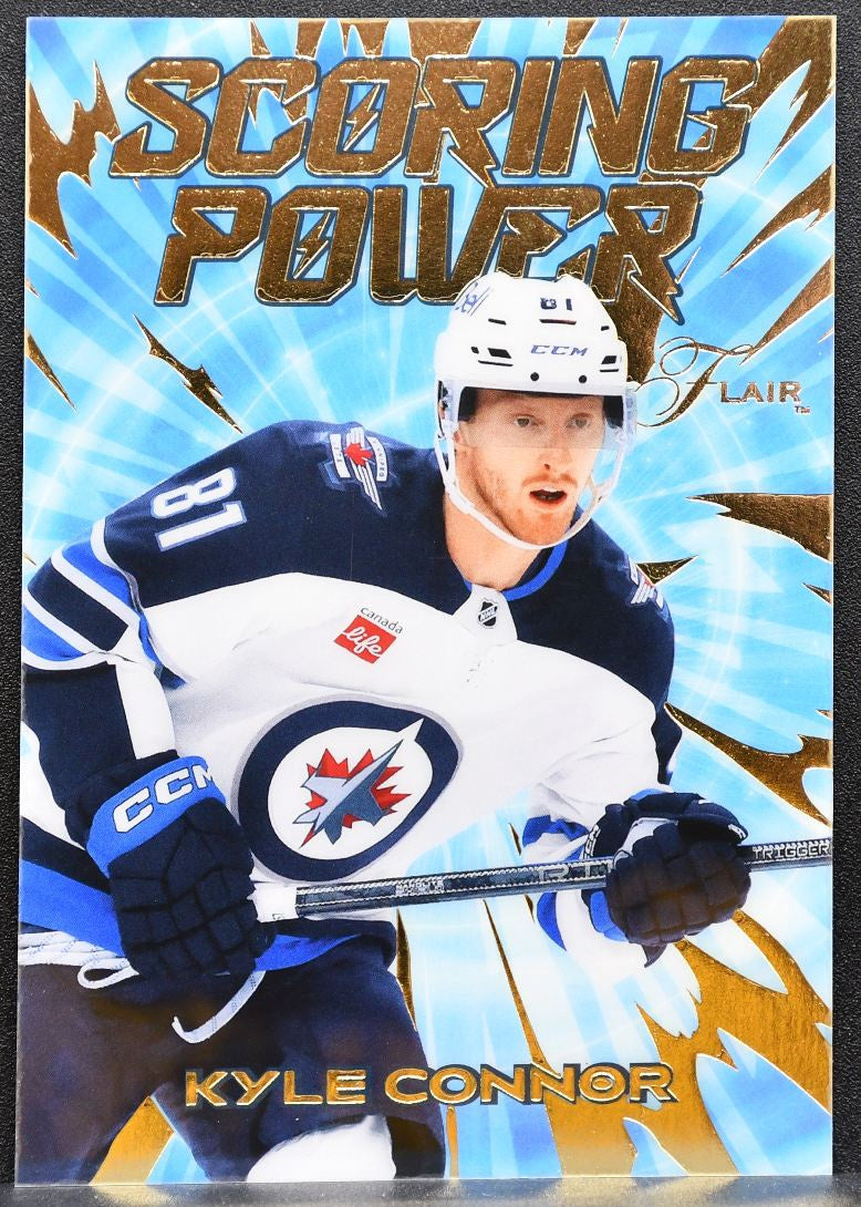 2025-26 Flair Scoring Power Kyle Connor SP-1 Winnipeg Jets 0351