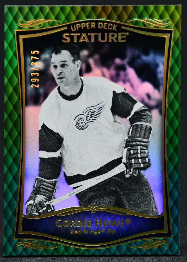 2023-24 UD Stature Gordie Howe 27 Detroit Red Wings 293/375