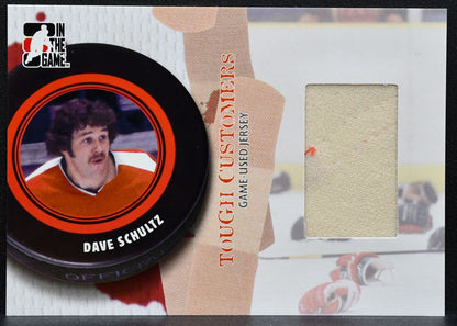 2005-06 ITG Tough Customers Game-Used Jersey Dave Schultz Flyers Jersey 1205