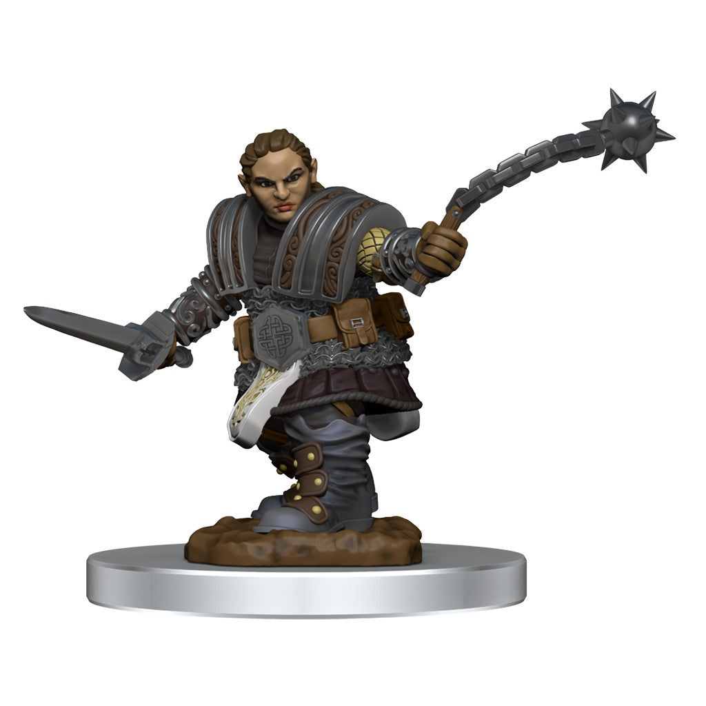 D&D Unpainted Minis Wv16 Dwarf Fighter Female